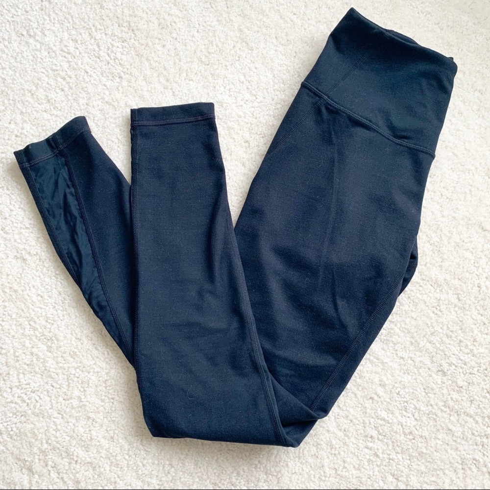Zella Black Workout Leggings Mesh Cutout Pants